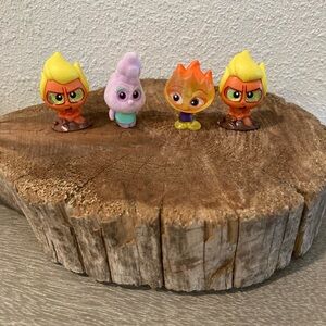 Doorables Elemental Action Figures - Yellow and Orange Characters